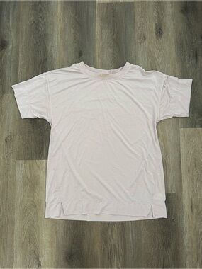 Zella Light Pink Short Sleeve Crew Tee